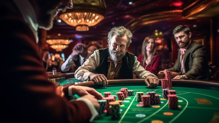 Papan roulette SA Gaming dengan penempatan taruhan dan roda
